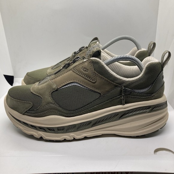 UGG CA805 Zip Mesh Running Mens Sneaker Size 9 Olive Green...